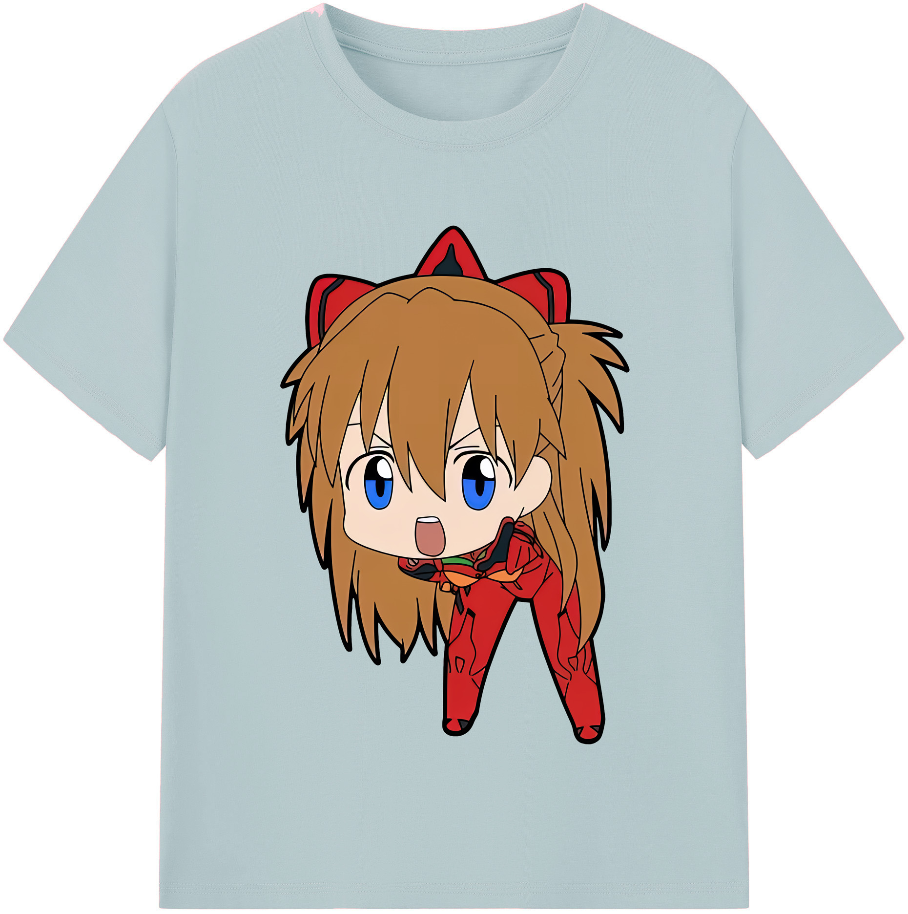（画像用） EVA 新世紀エヴァンゲリオン 綿100％半袖Tシャツ（フロントプリント）